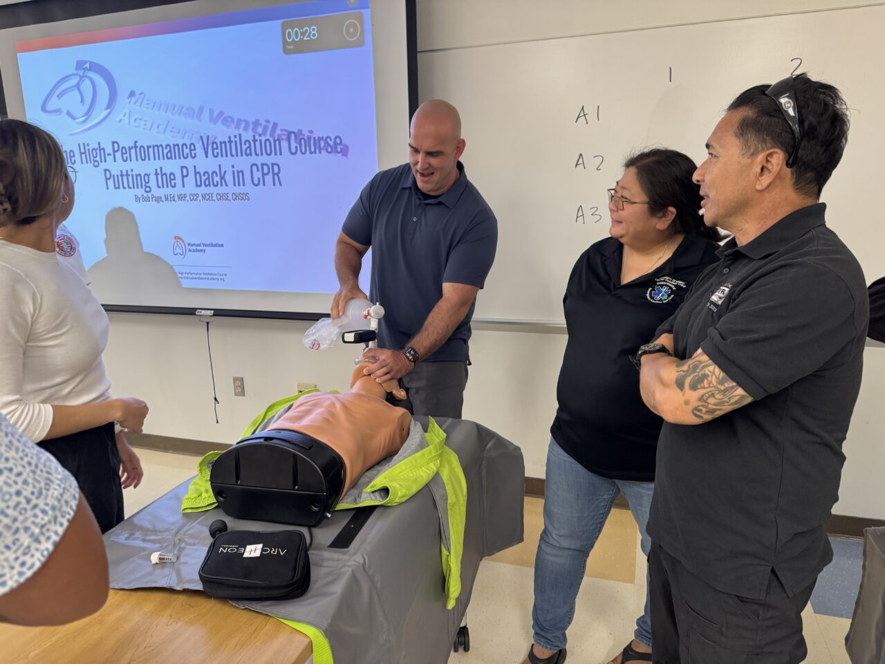 Hawaii raises the bar: what happens when providers train with real-time ventilation feedback?